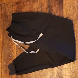 Figs High Waisted Zamora Black in Medium Tall